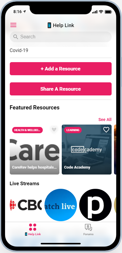 Help Link gallery image