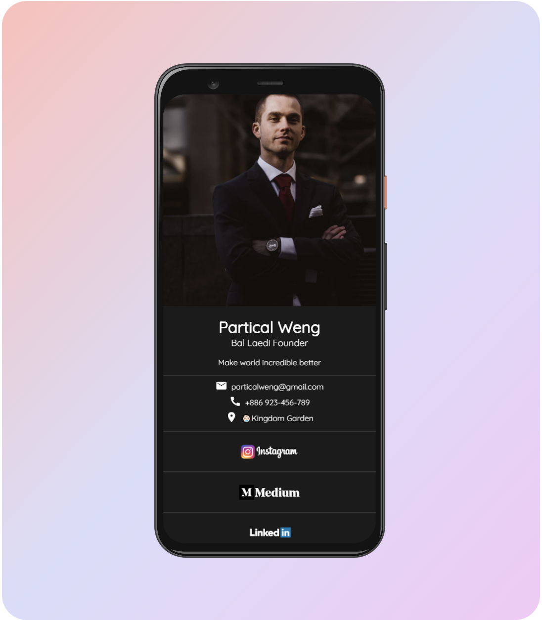 Personal Card Design Beta gallery image