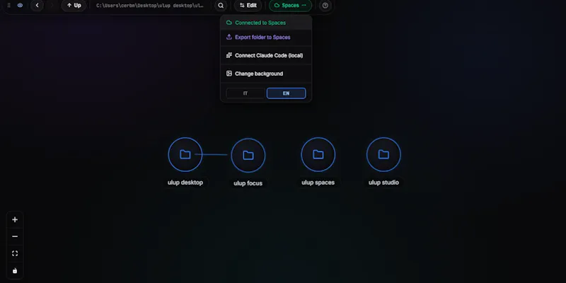 UluP Desktop screenshot 2