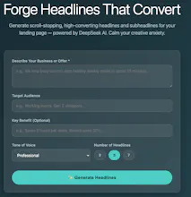 HeadLineForge gallery image