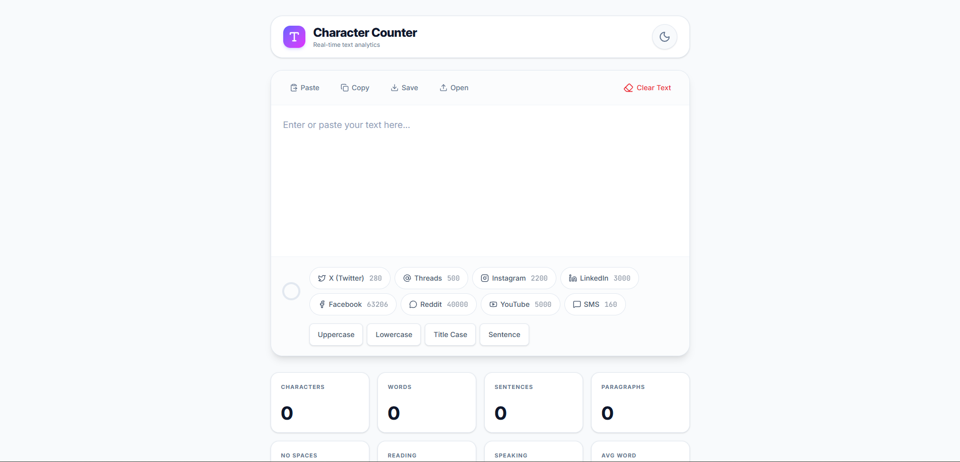 Free SEO and character counter Tool gallery image