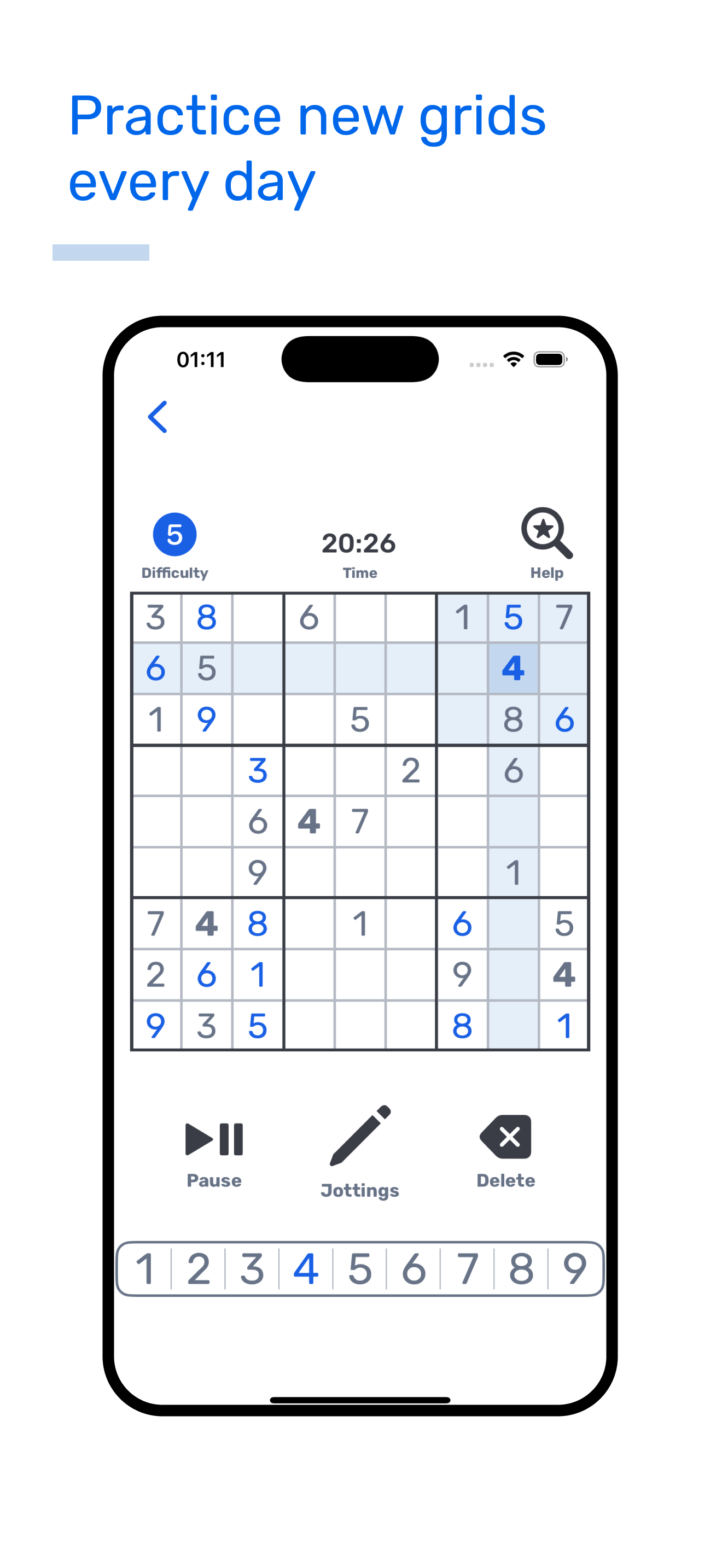 Sudokusmart iOS - App Sudoku gratuita con livelli e suggerimenti avanzati media 2