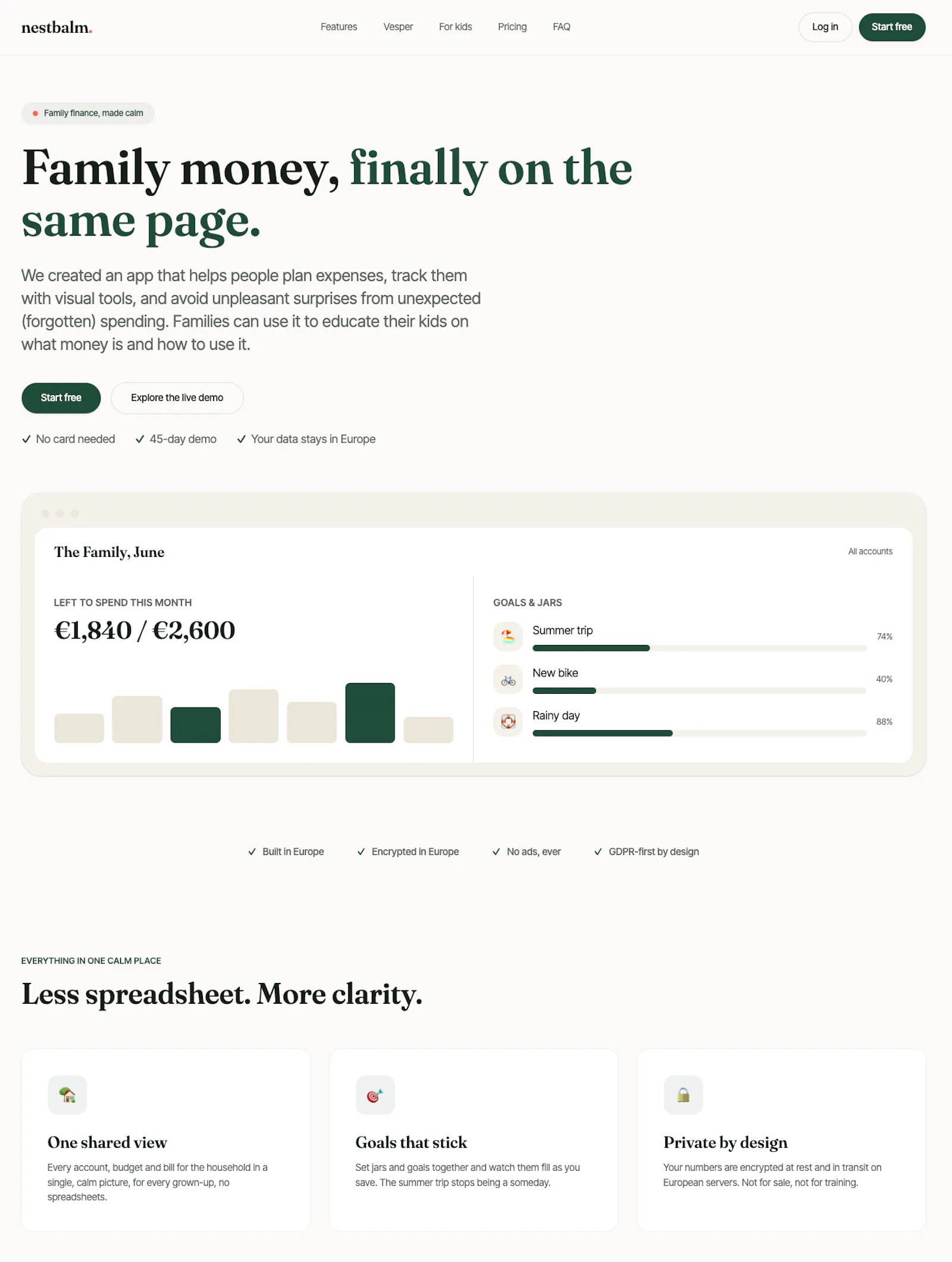 Nestbalm screenshot 2