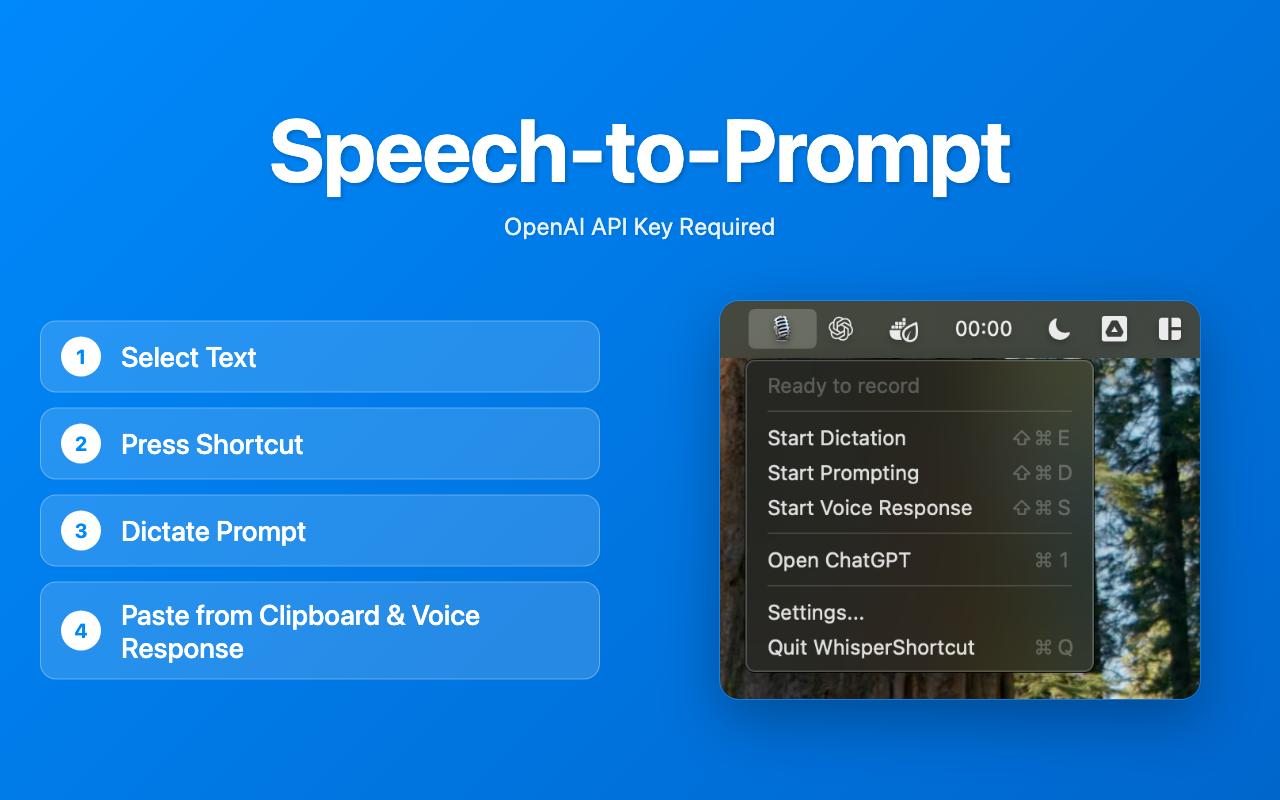 WhisperShortcut gallery image