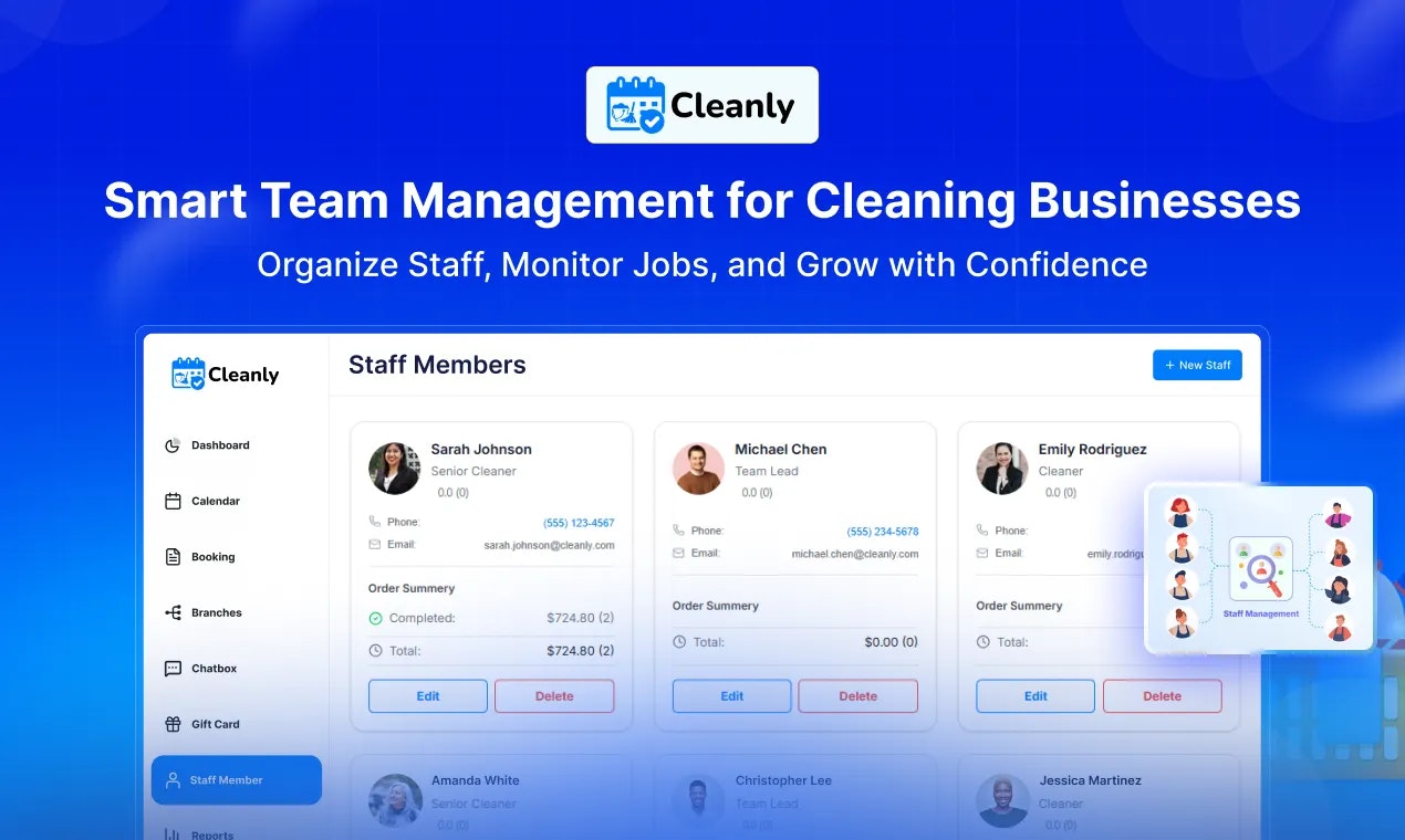 Cleanly – WP Cleaning Booking Software - Screenshot 2 showing product features and functionality