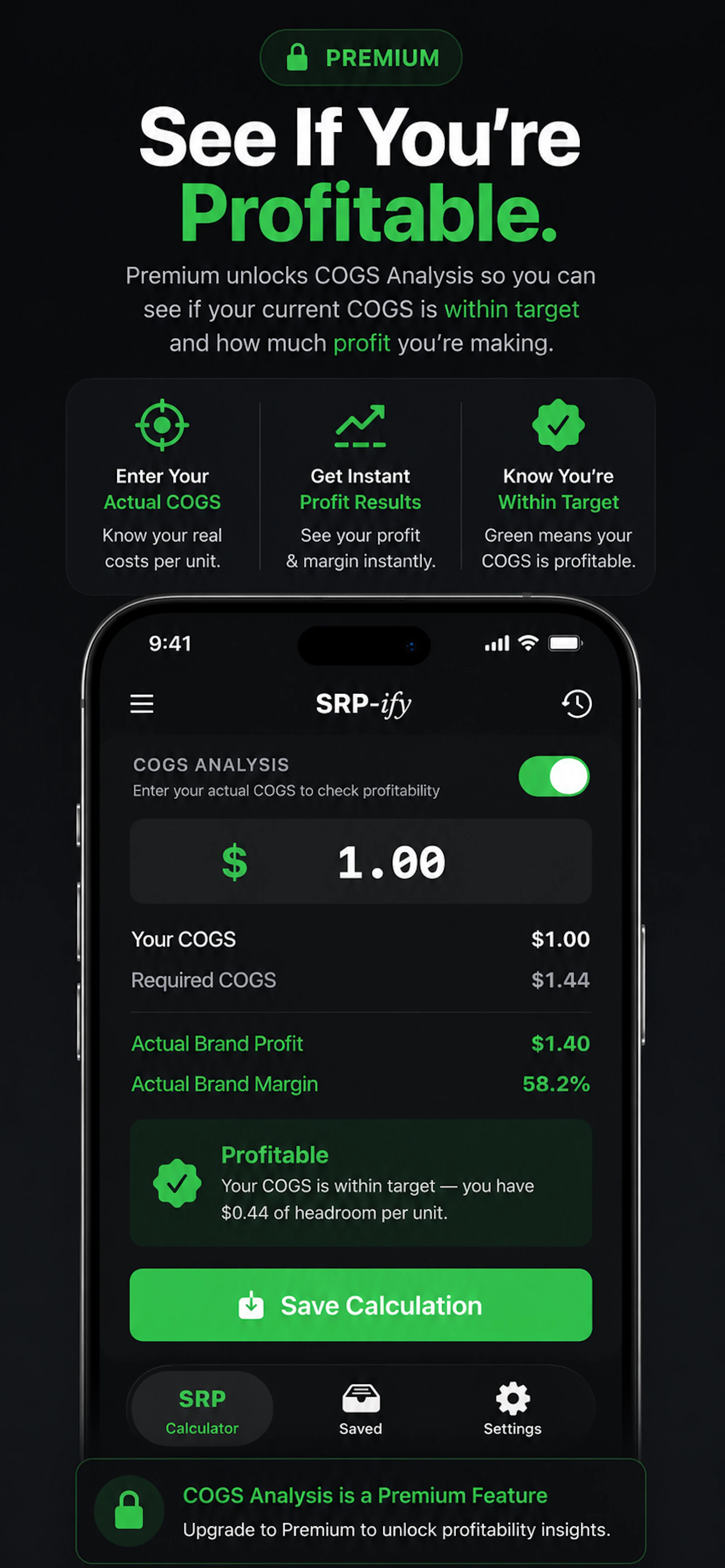 SRPify - your new pocket P&L screenshot 2