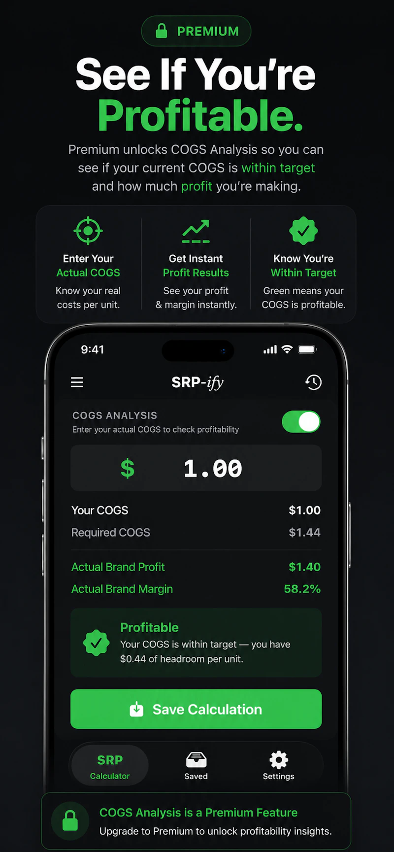 SRPify - your new pocket P&L screenshot 2