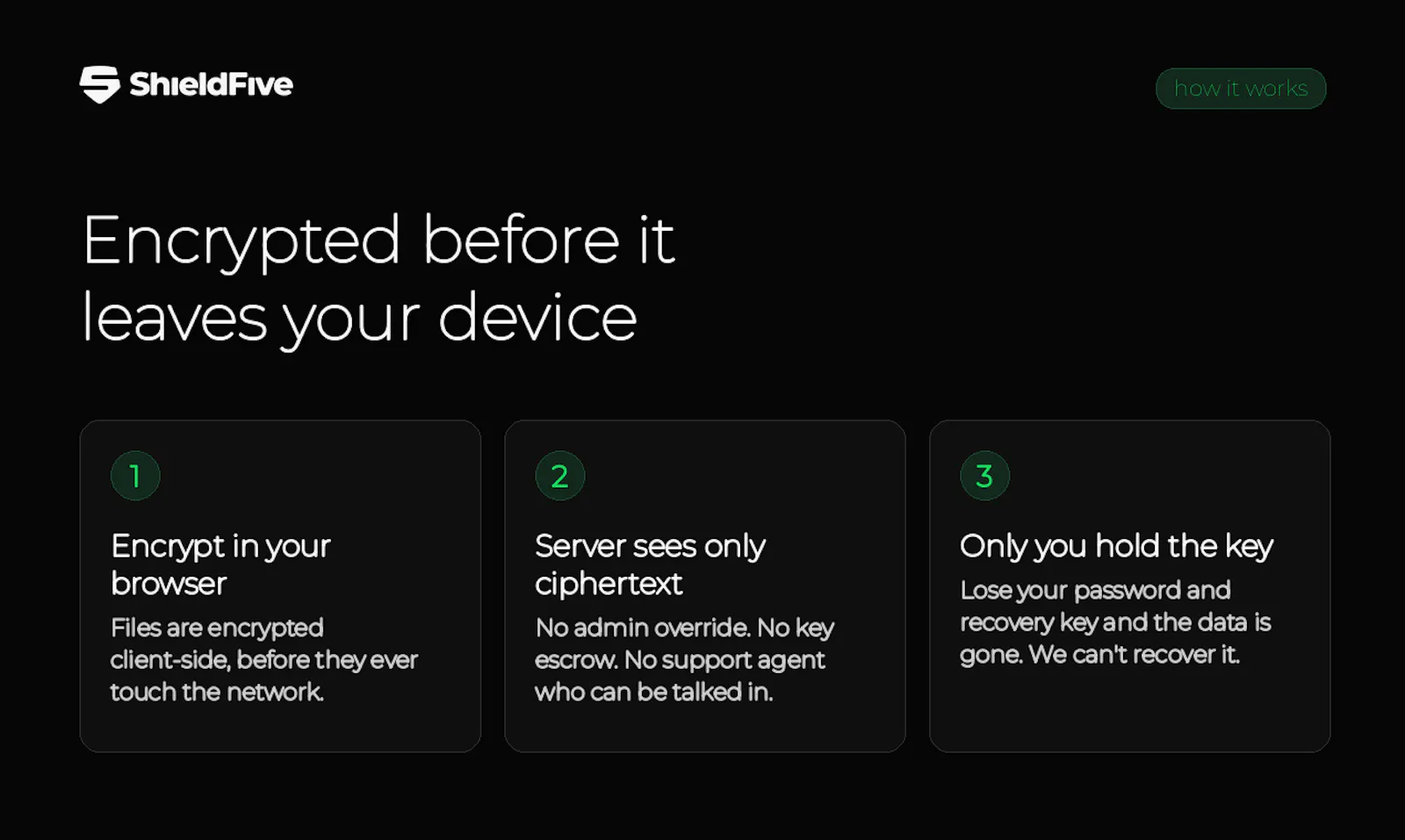 ShieldFive screenshot 2