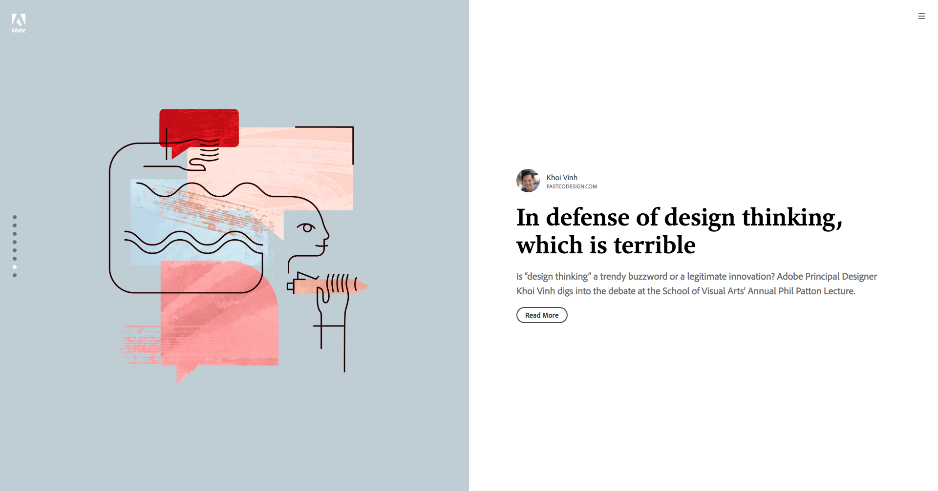 Adobe Design gallery image