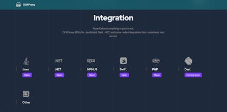 ODXProxy: Secure API Gateway for Odoo gallery image