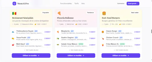 MenuAI Pro gallery image