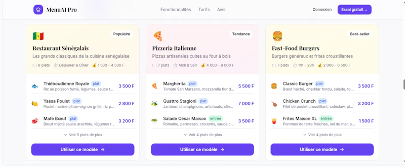 MenuAI Pro screenshot 4