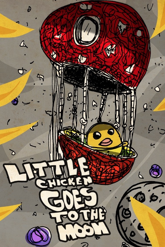 Little Chicken goes to the Moon gallery image