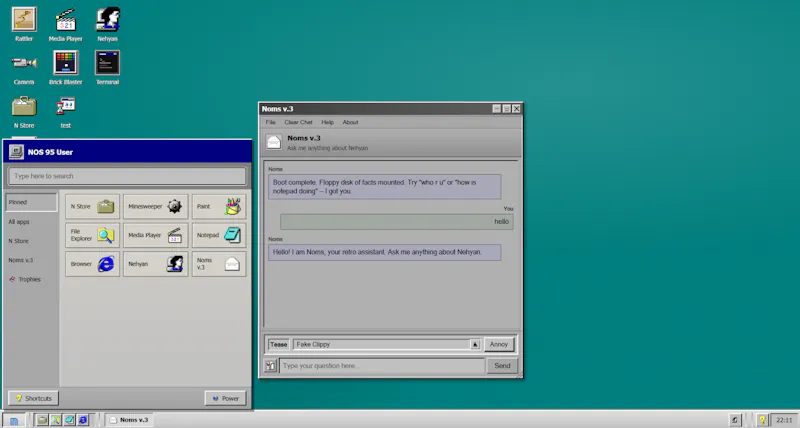NOS 95 screenshot 5