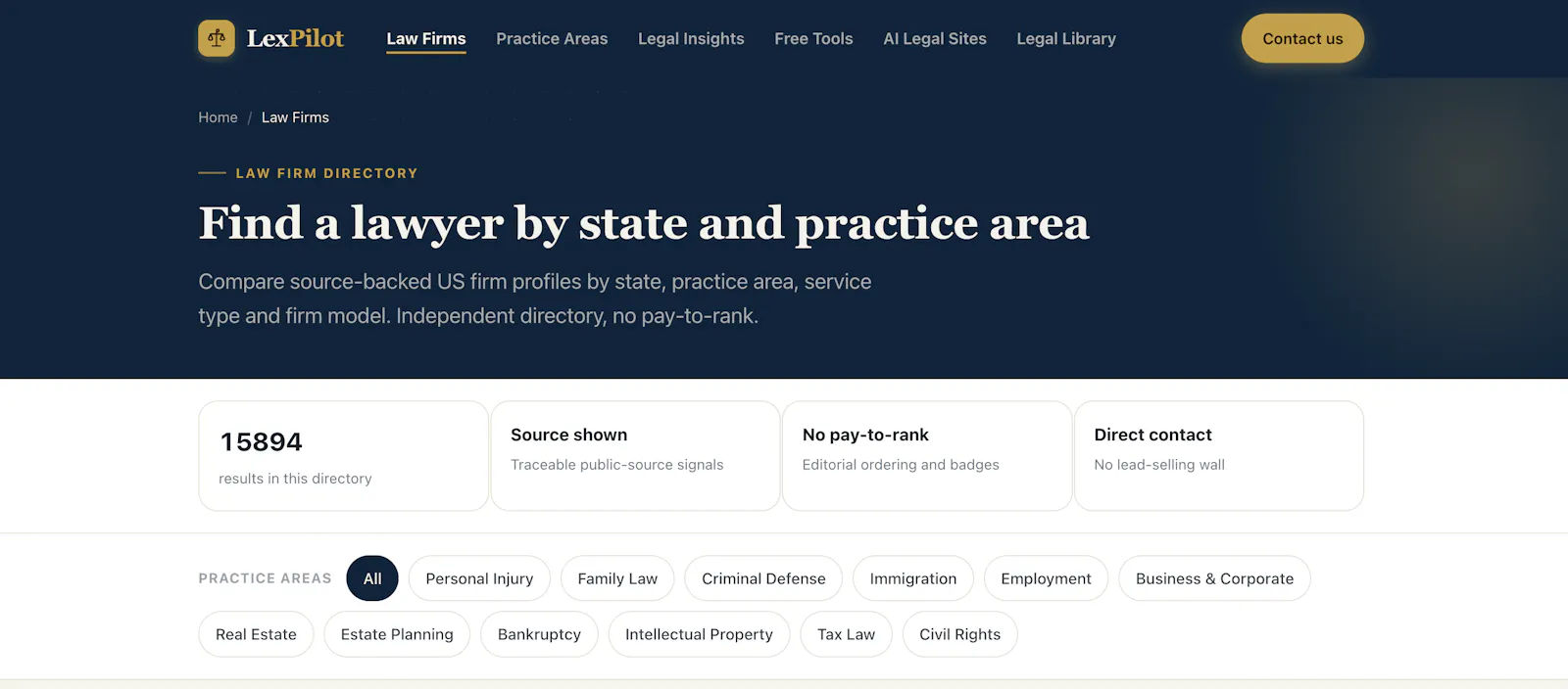 LexPilot screenshot 2
