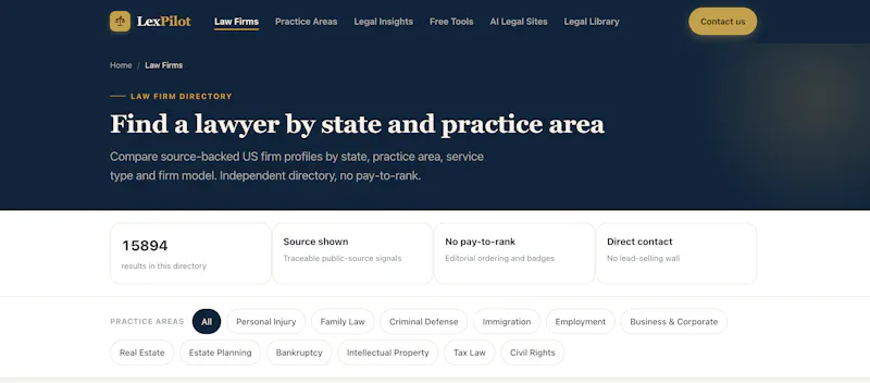 LexPilot screenshot 2