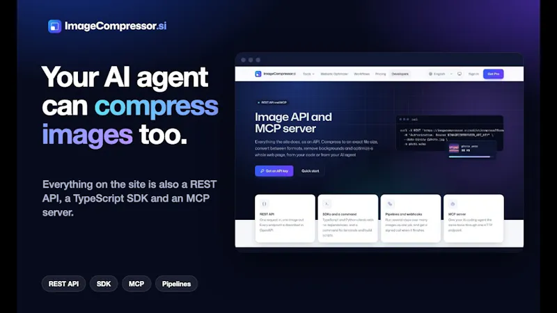 ImageCompressor screenshot 1 (video preview)