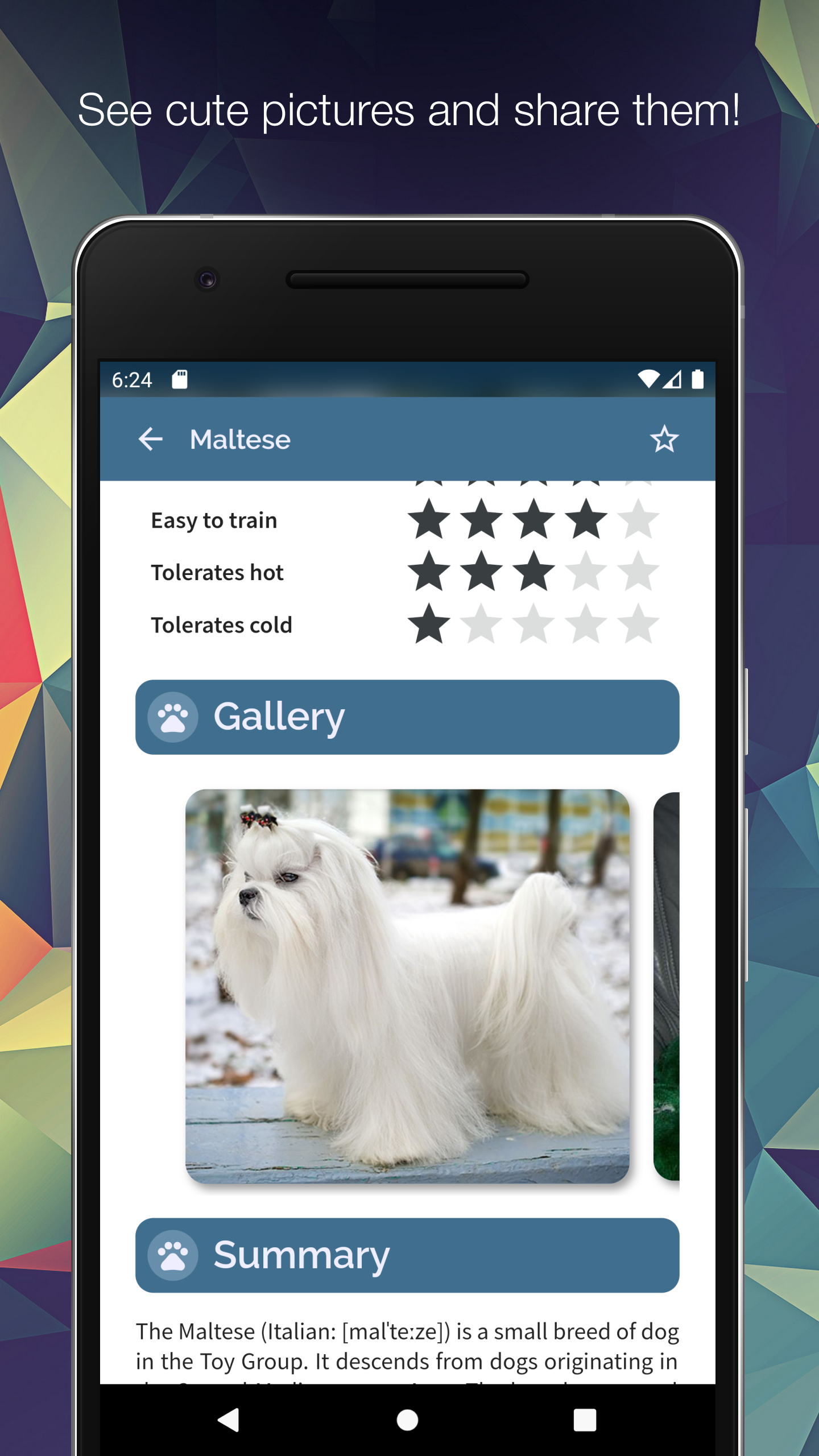 Doggypedia - Dog breeds encyclopedia app gallery image
