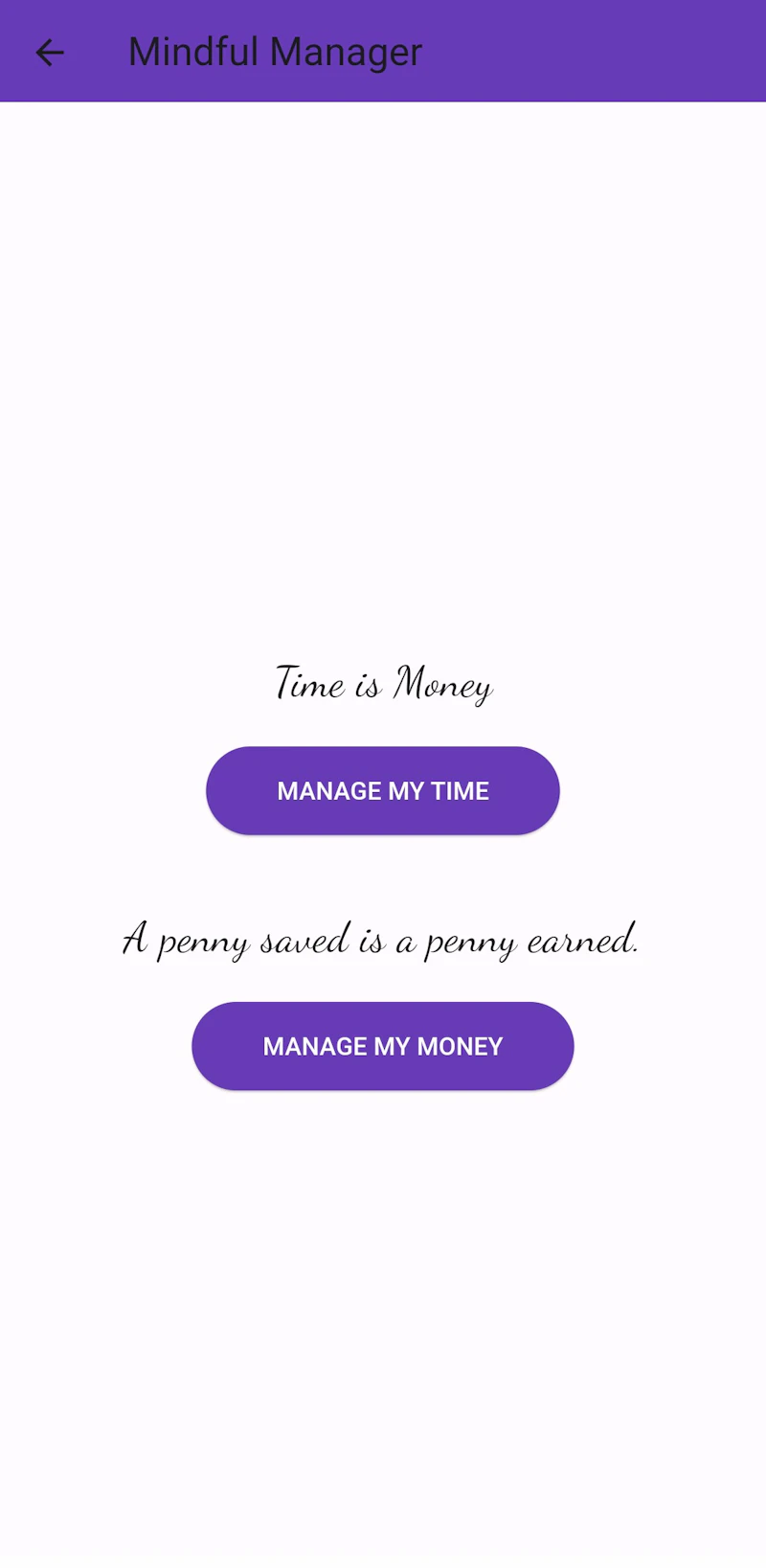 bMindful screenshot 1