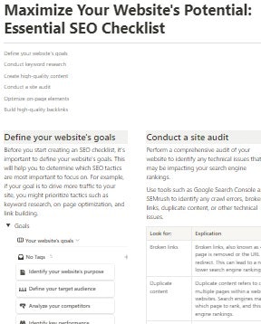 Media Danh sách kiểm tra SEO: Tăng cường trang web của bạn - Thu hút nhiều khách truy cập hơn và tăng thứ hạng trang web của bạn. 2