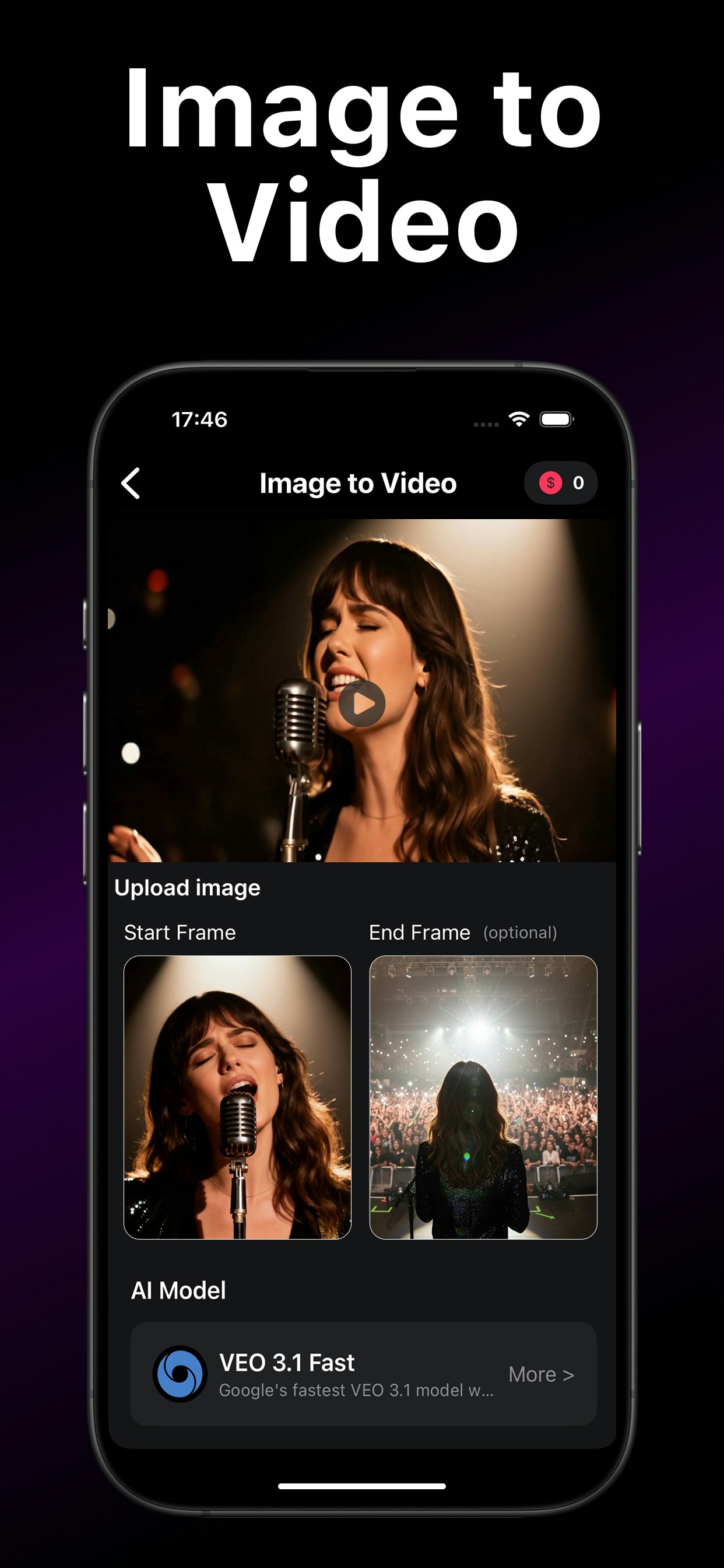 AI Video Creator - SennAI - Screenshot 2 showing product features and functionality