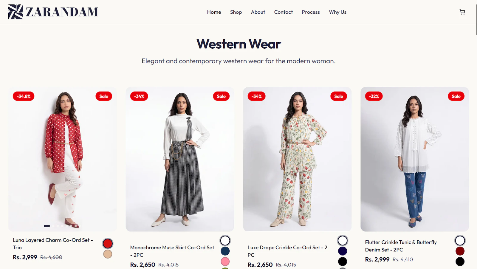 Zarandam – Embroidered Women's Fashion screenshot 2