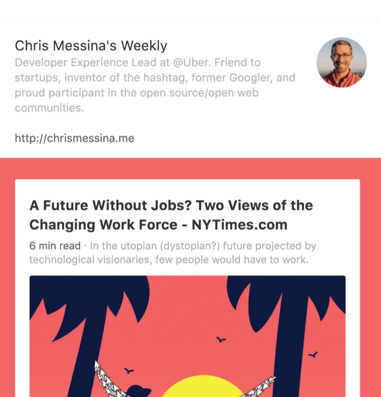 Newsletters by Refind
