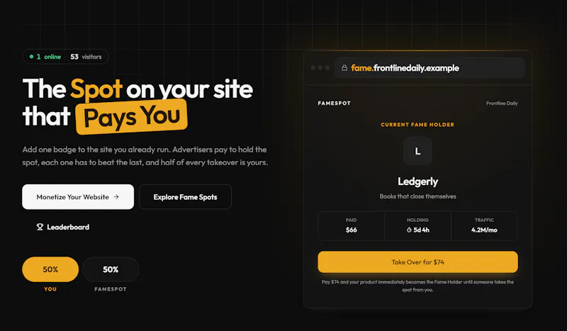 FameSpot screenshot 2