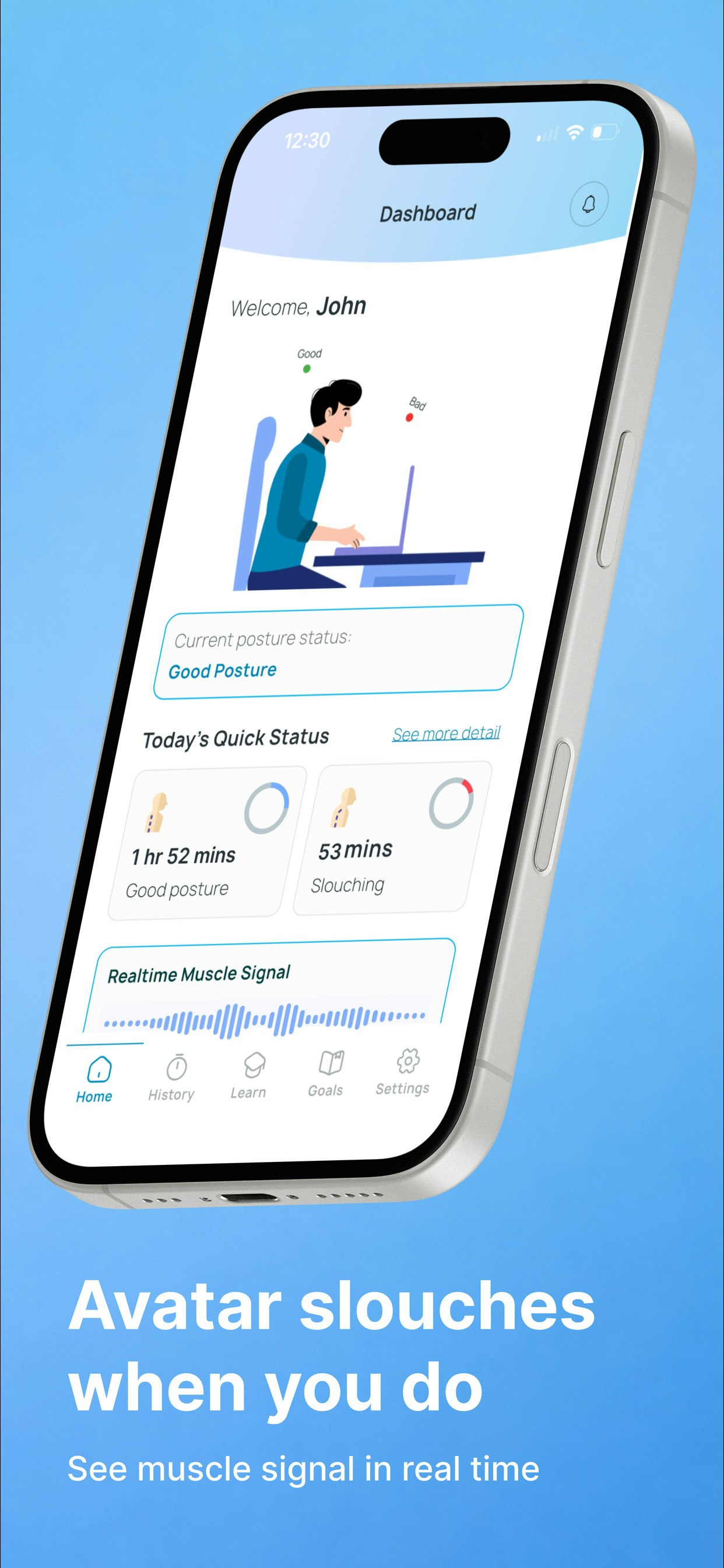A Muscle Sensor for your Posture gallery image