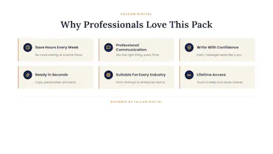 Professional Email Templates gallery image