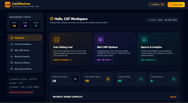 Card2Business screenshot 2