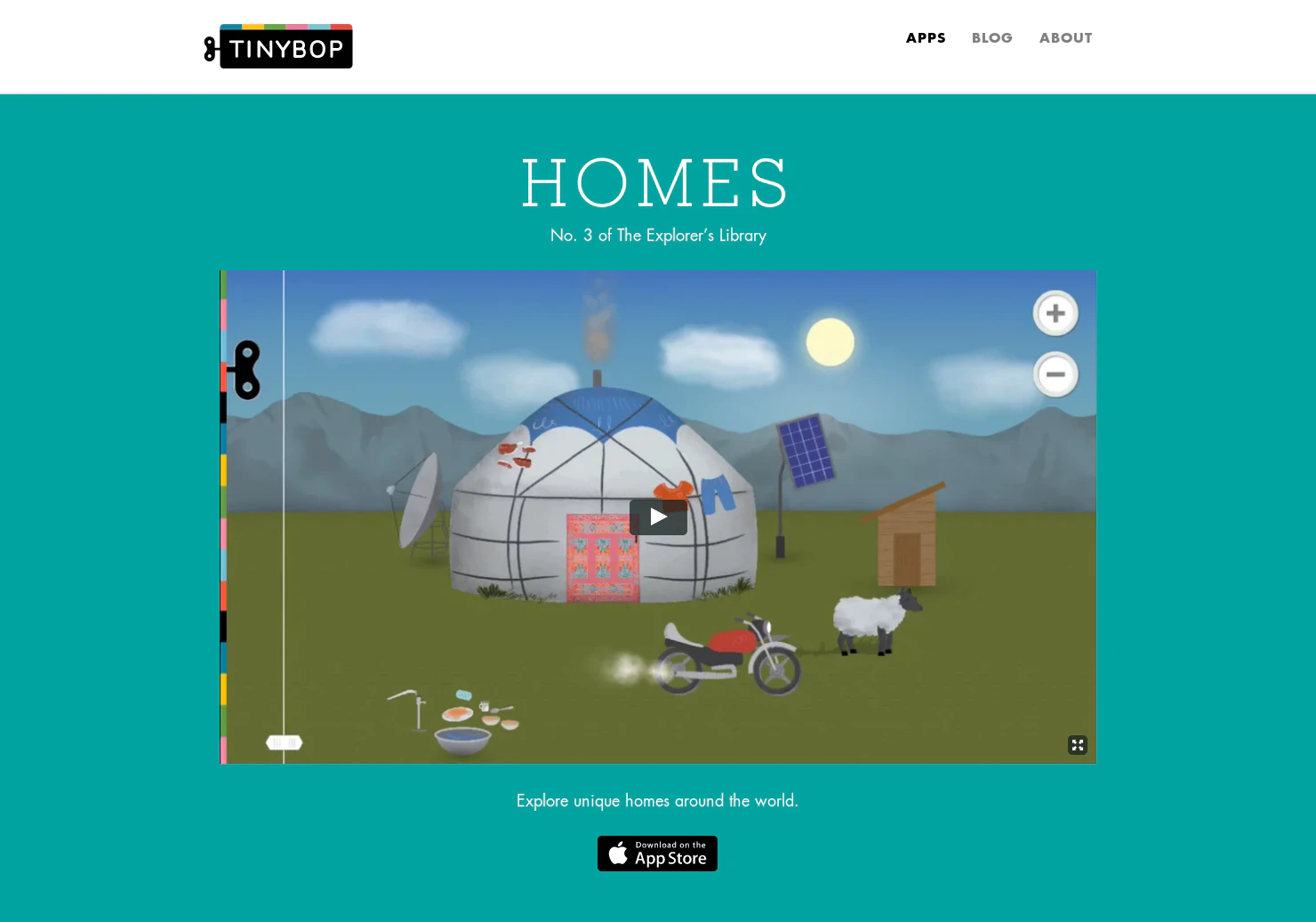 Homes, by Tinybop