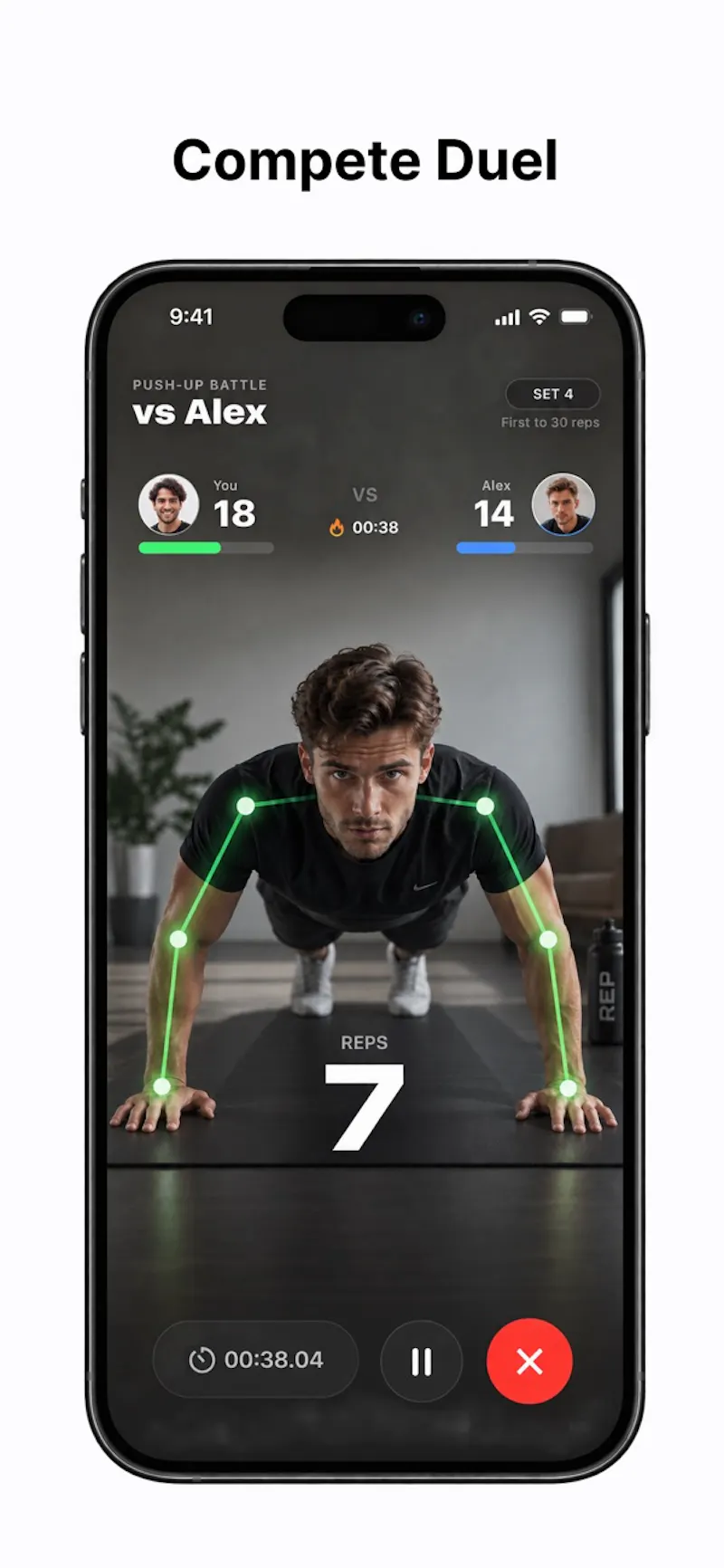 Rep AI: Fitness Rep Counter screenshot 1