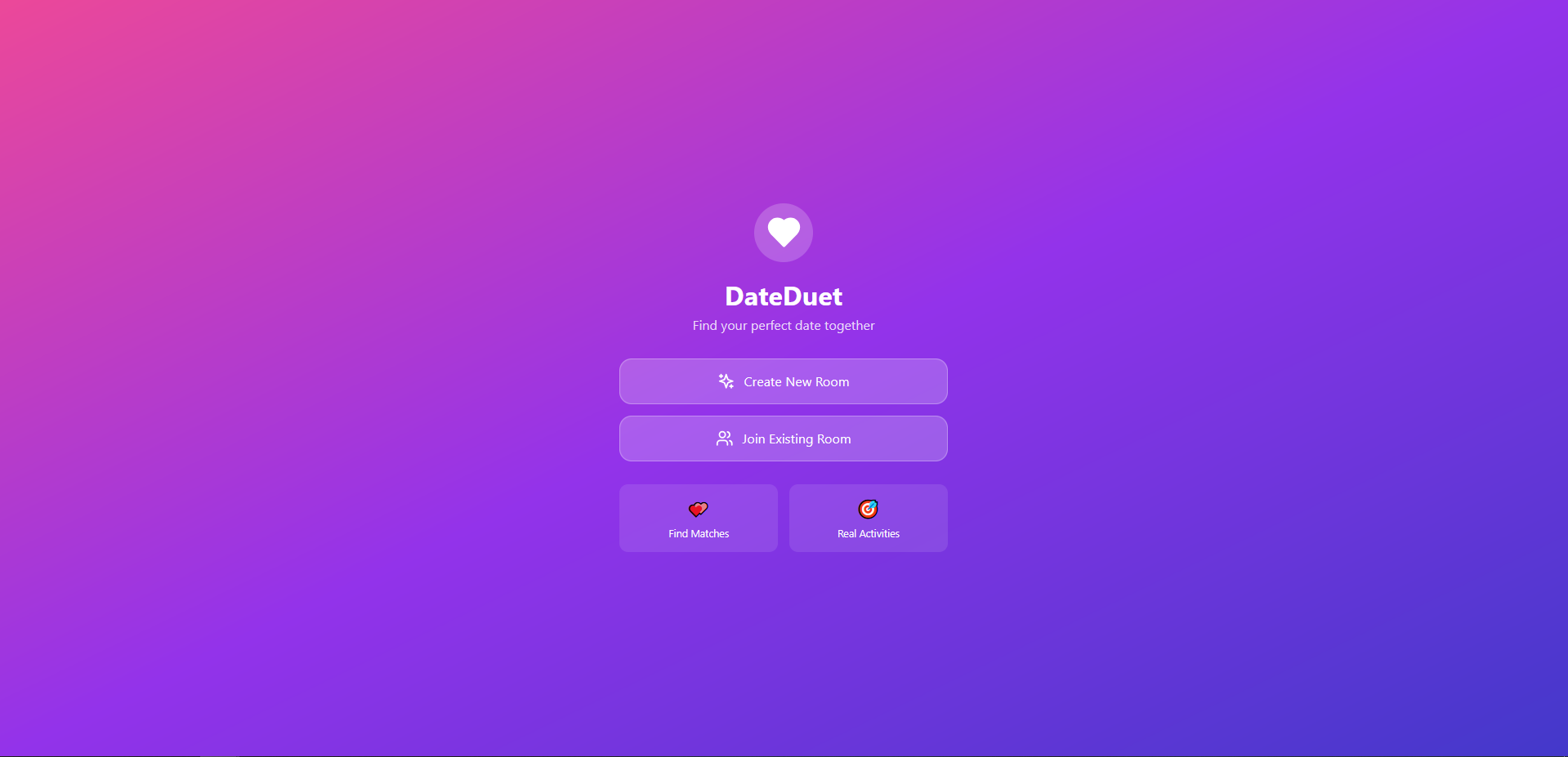 Dateduet : 커플을위한 데이트 아이디어 - 완벽한 데이트 아이디어를 함께 찾으십시오 미디어 3