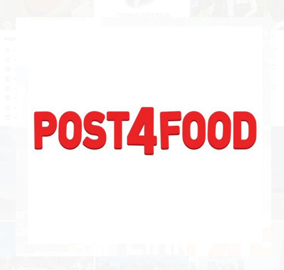Post4Food