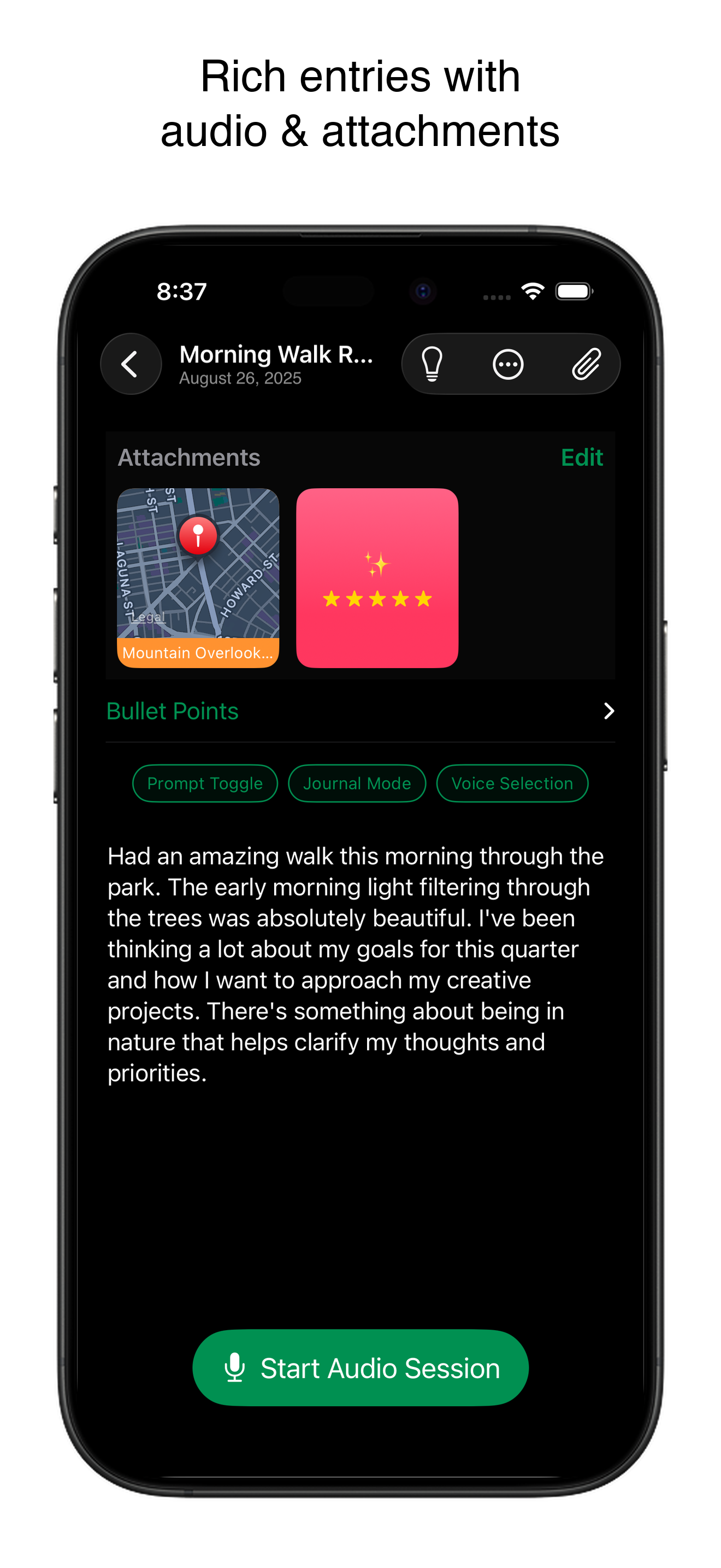 Média Journal, journal: Rambler - Journalisation mains libres, dicter 3
