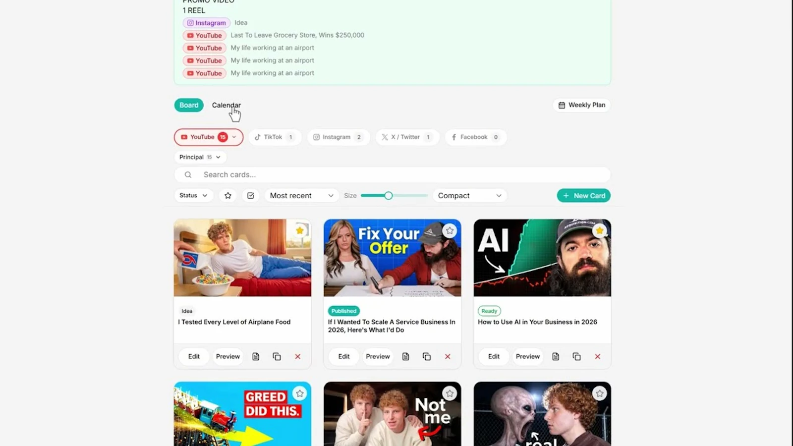 Wecrely.com screenshot 1 (video preview)