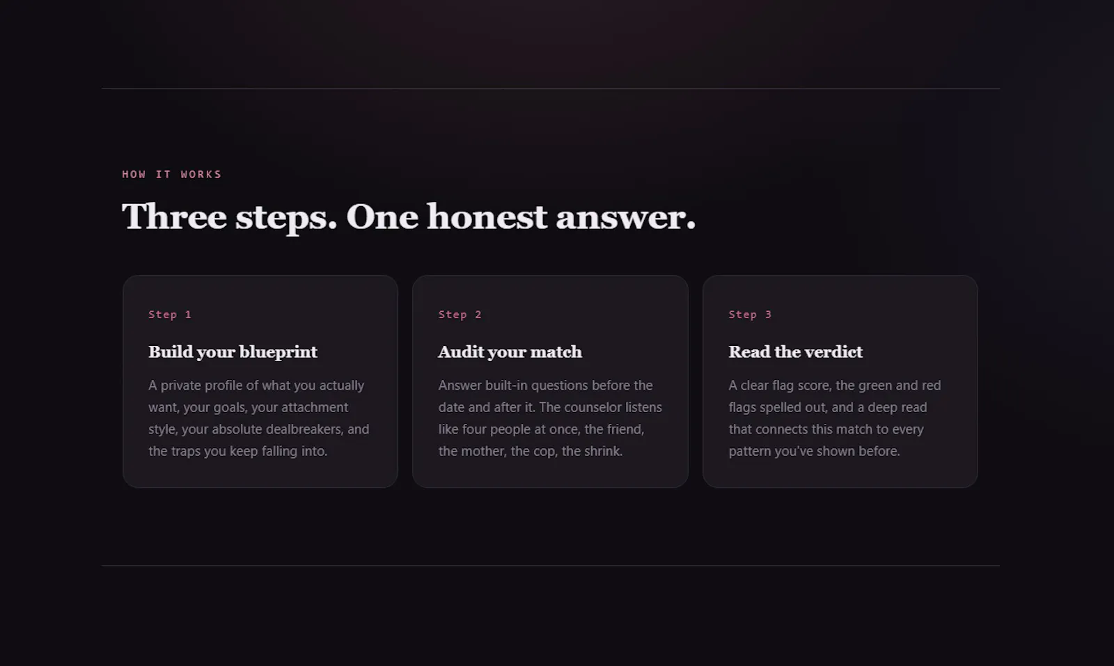 Dating Counselor screenshot 2