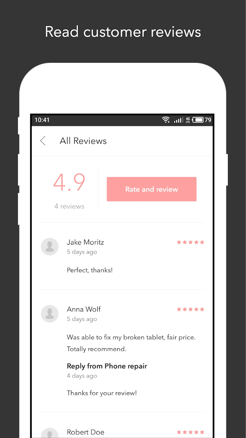 Hinty - business cards gallery image