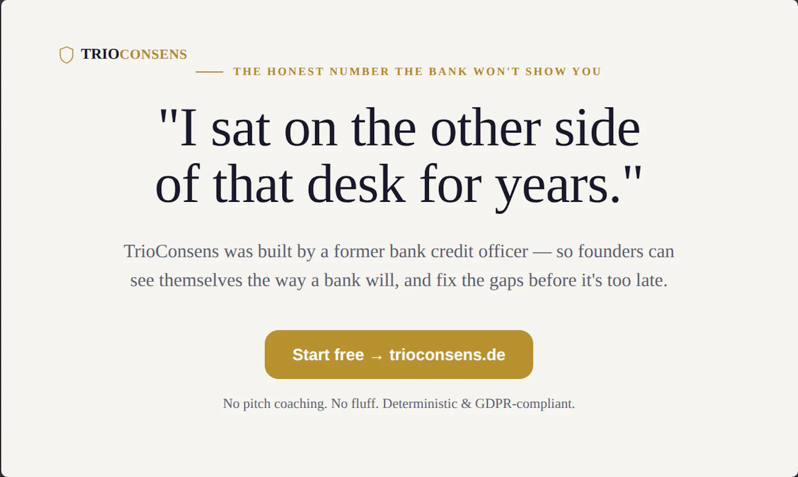 Bankreife für Gründer — TrioConsens screenshot 4