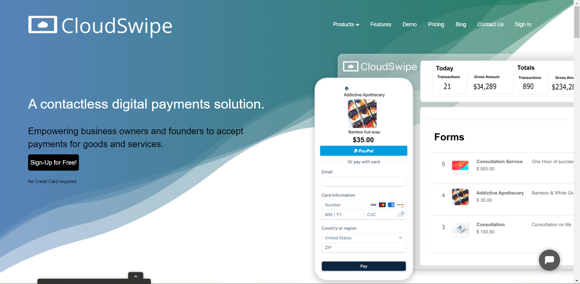 CloudSwipe gallery image