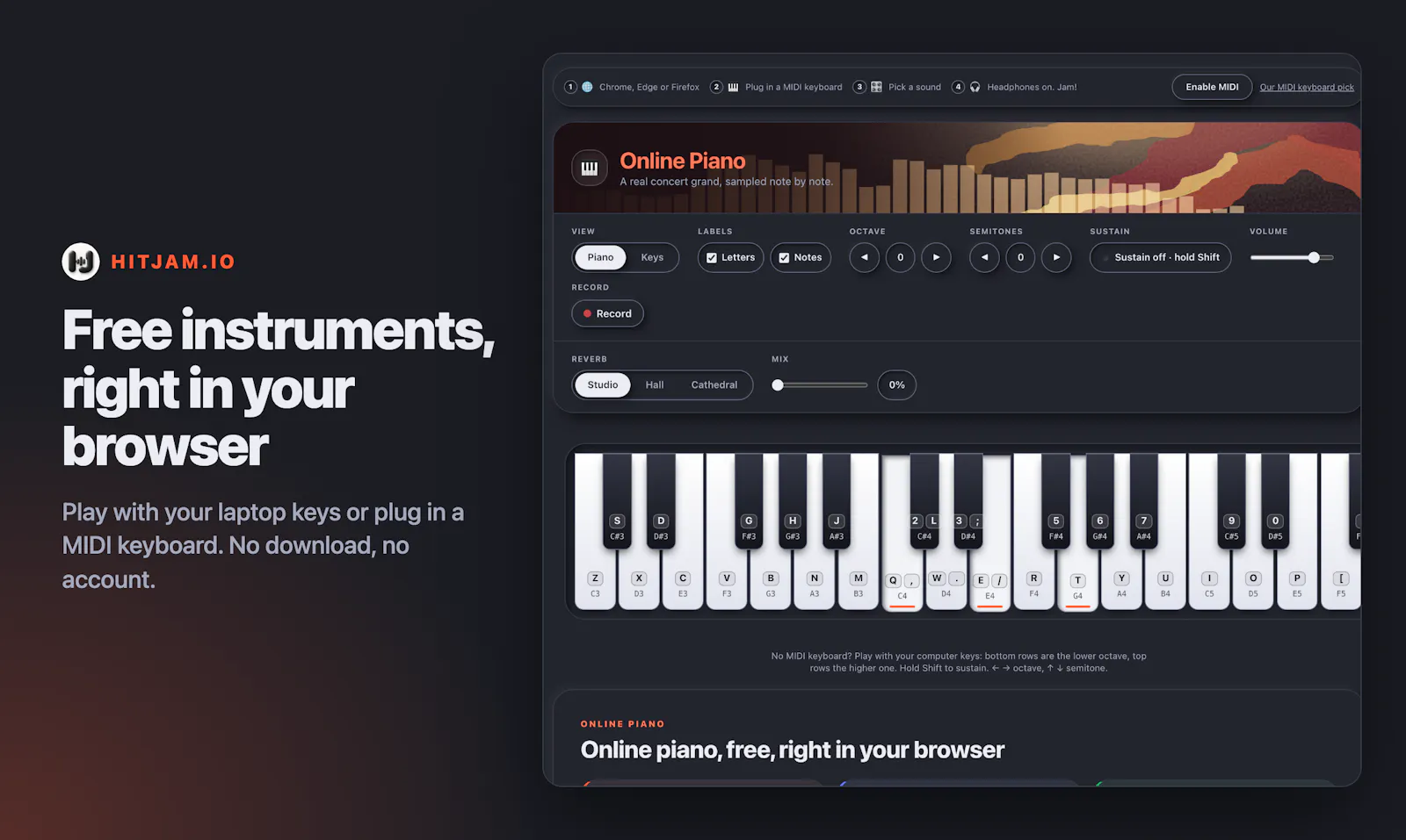 HitJam screenshot 1