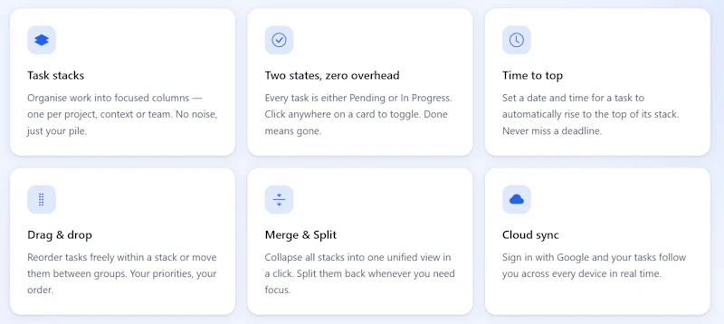 piletasks.io screenshot 1