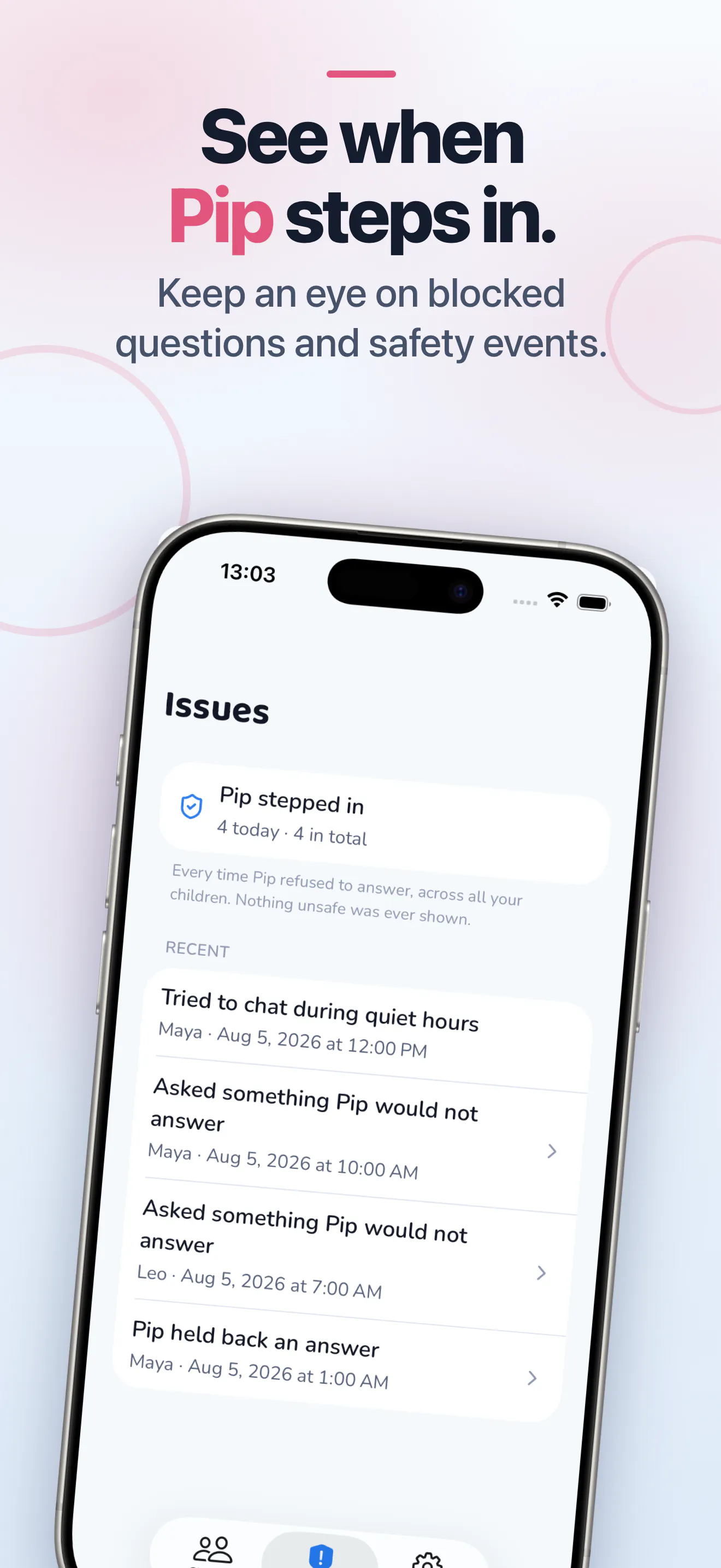 Pip: Family AI Chat gallery image