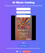 AI Music Catalog gallery image