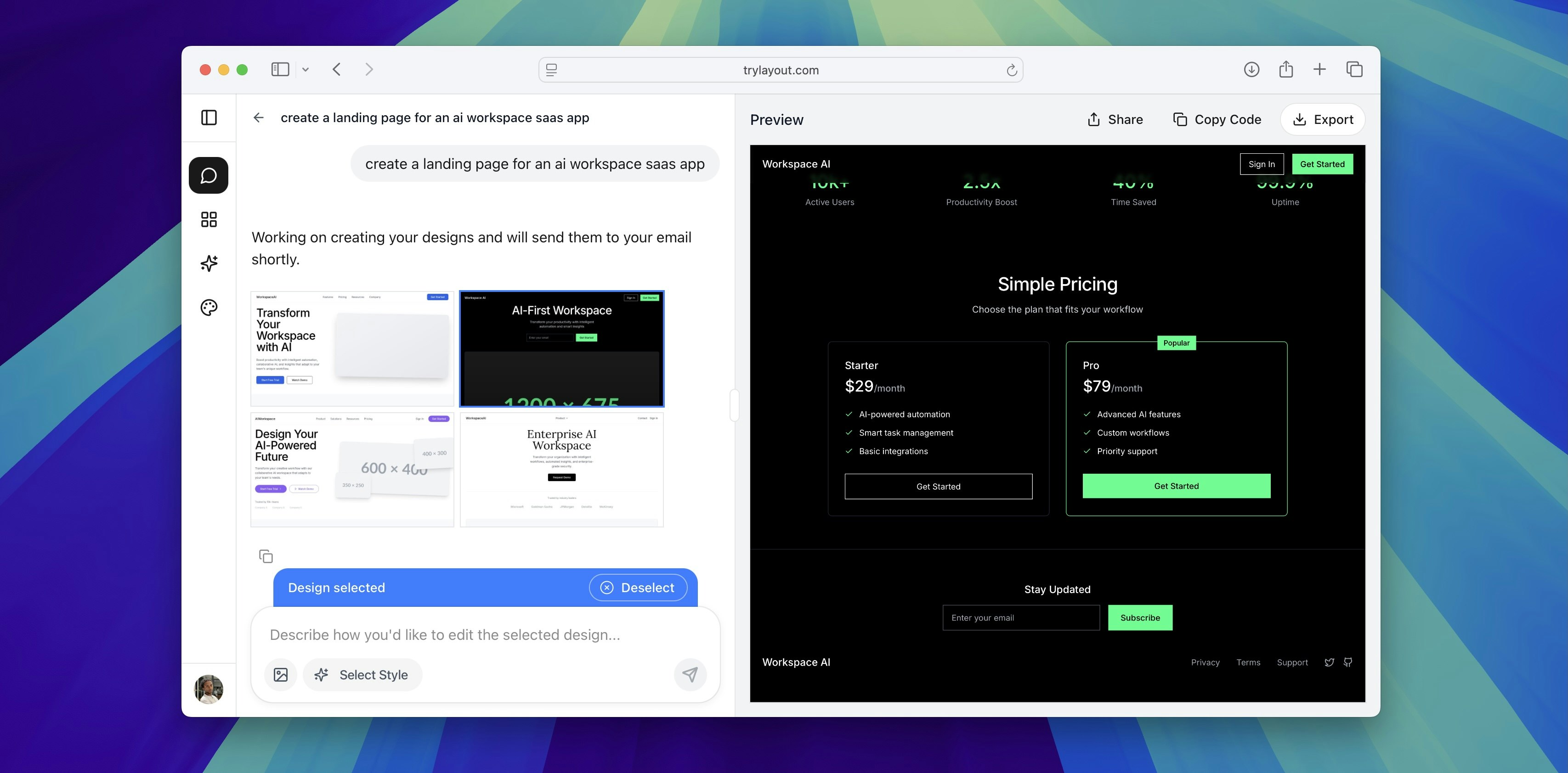 Layout gallery image
