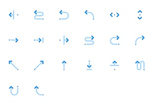 Unique Arrow Icon pack gallery image