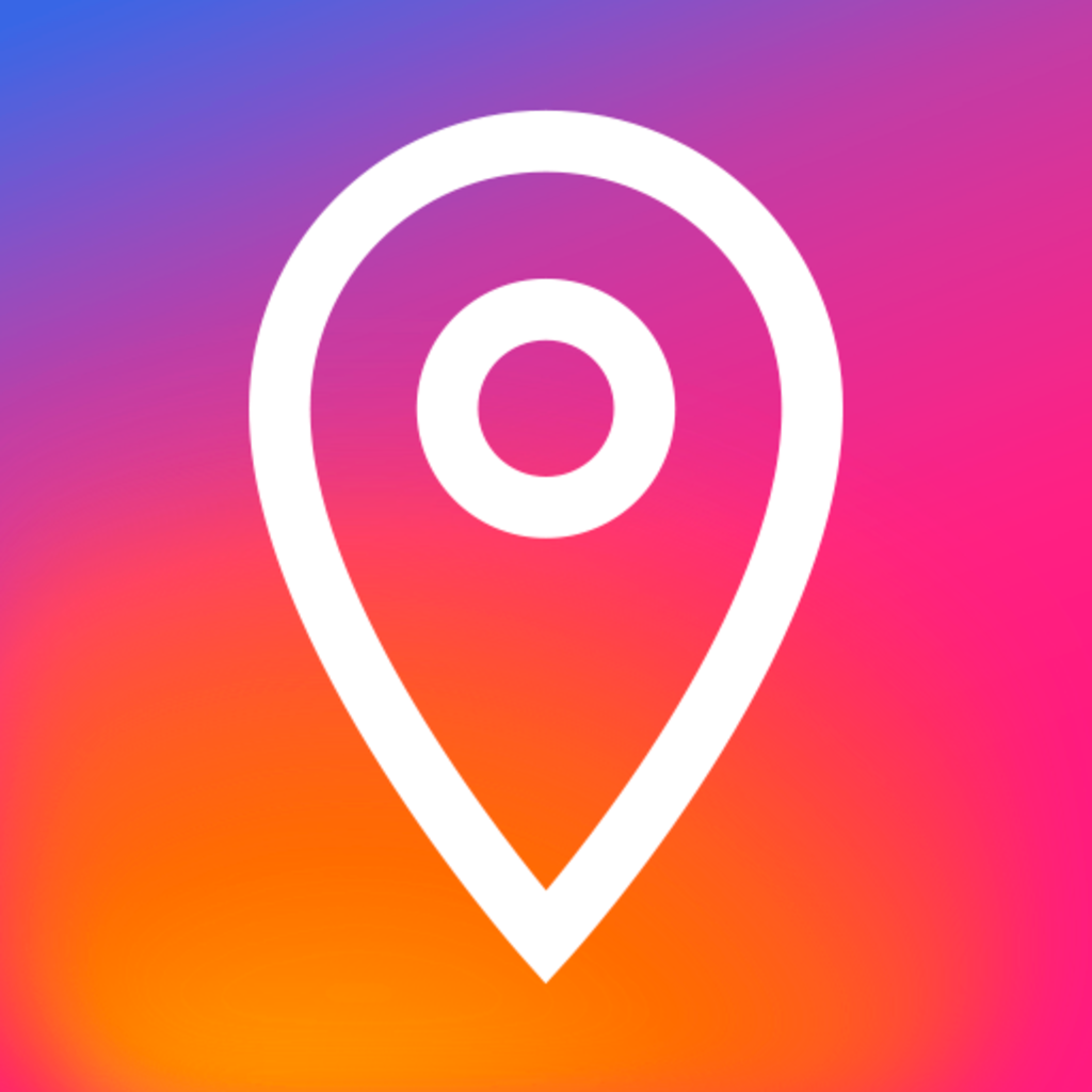 Maps for Instagram logo