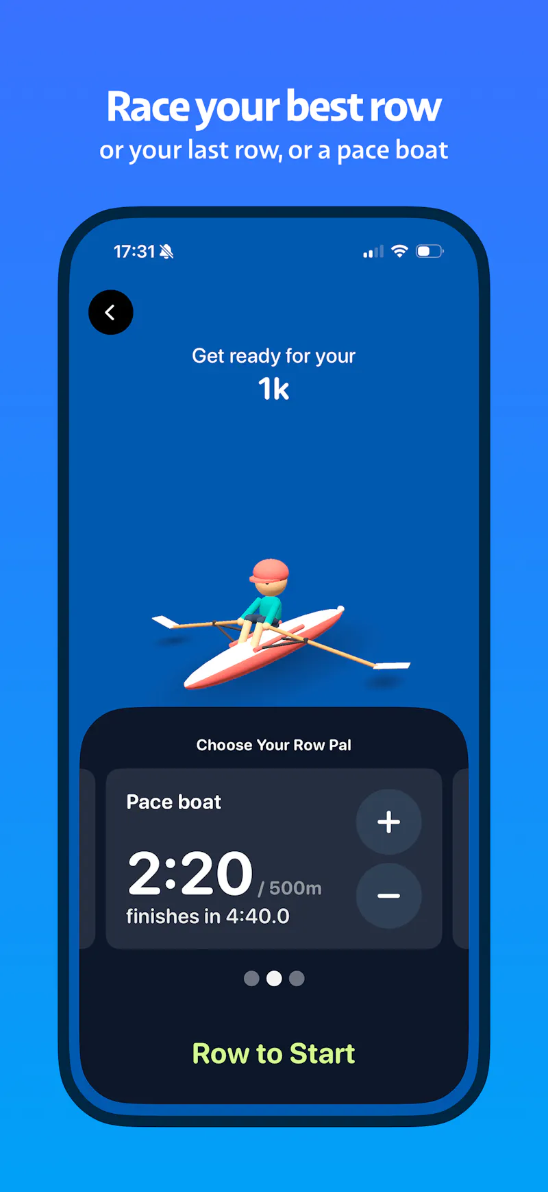 RowPal screenshot 1