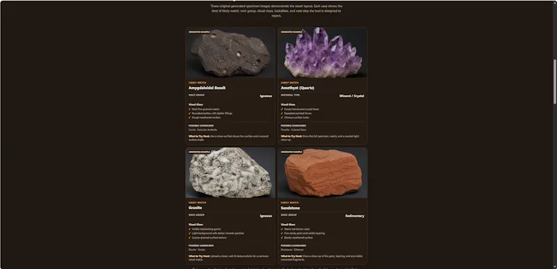 Rock Identifier screenshot 2